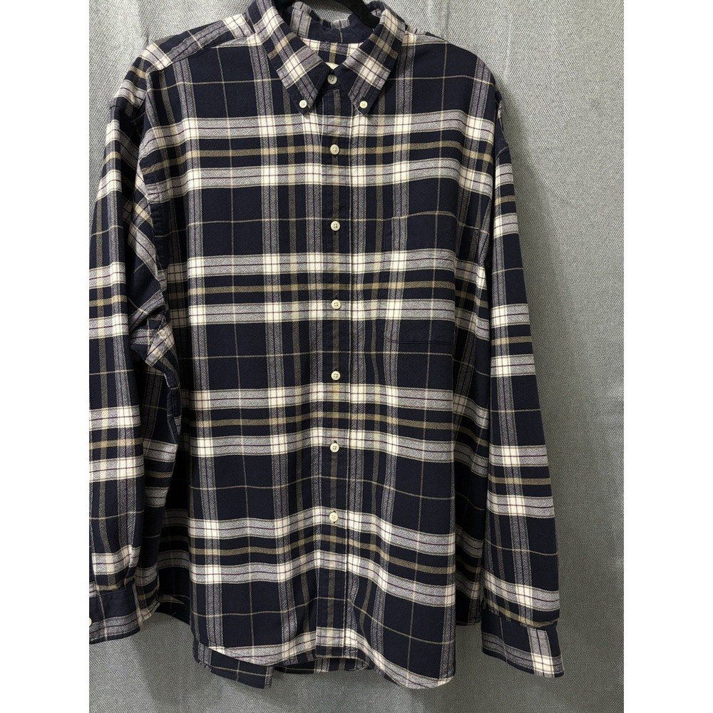 Eddie Bauer Mens Long Sleeve Shirt‎ Size XXL